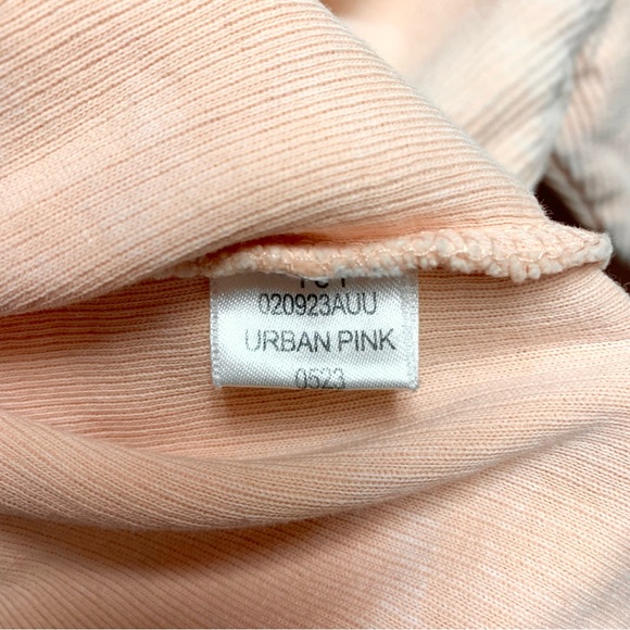 Oat Collective WEEKEND Corded Ribbed Sweatshirt Size Small Urban Pink - Picture 6 of 6